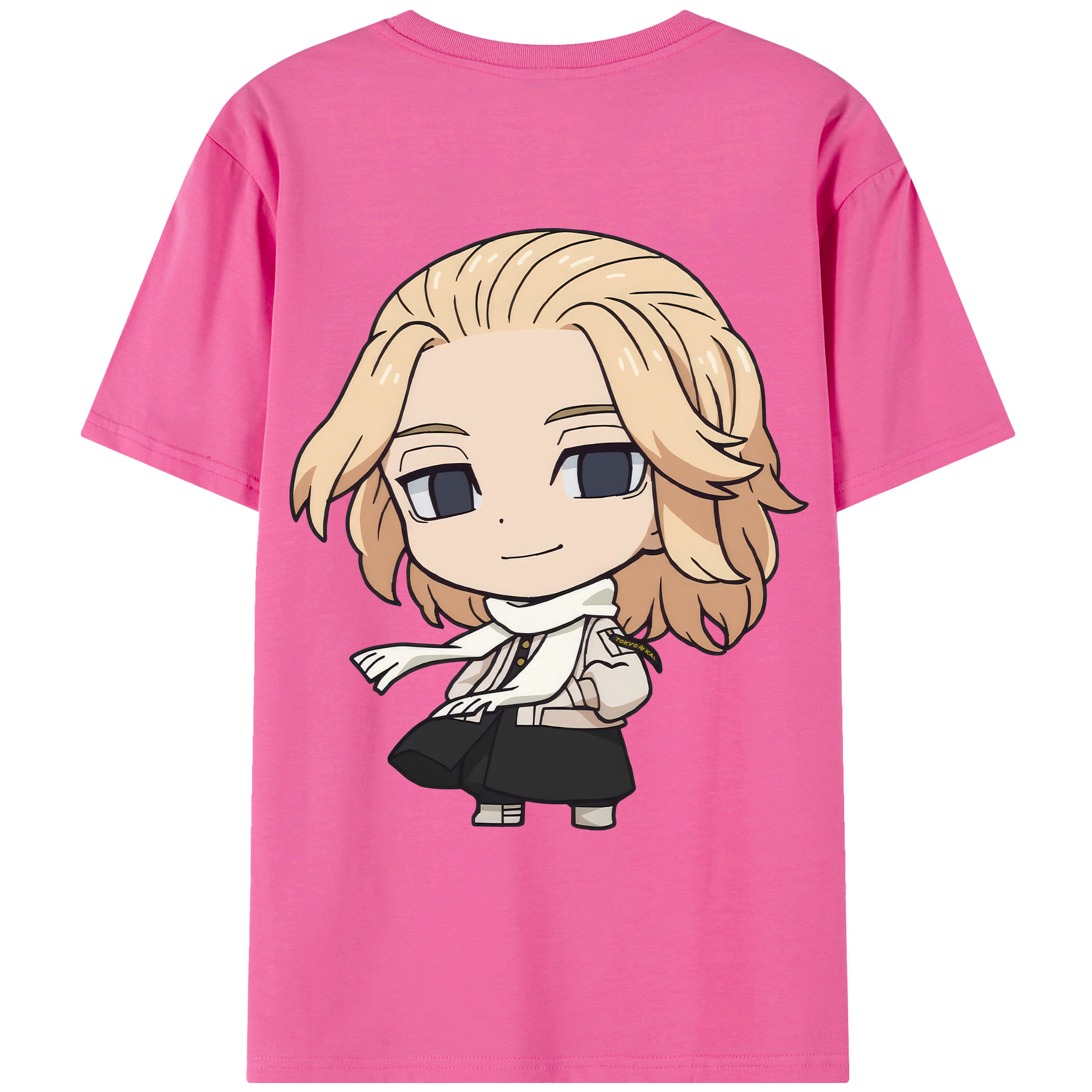 （画像用） 東京リベンジャーズ Tokyo Revengers レディース半袖Tシャツ(バックプリント)